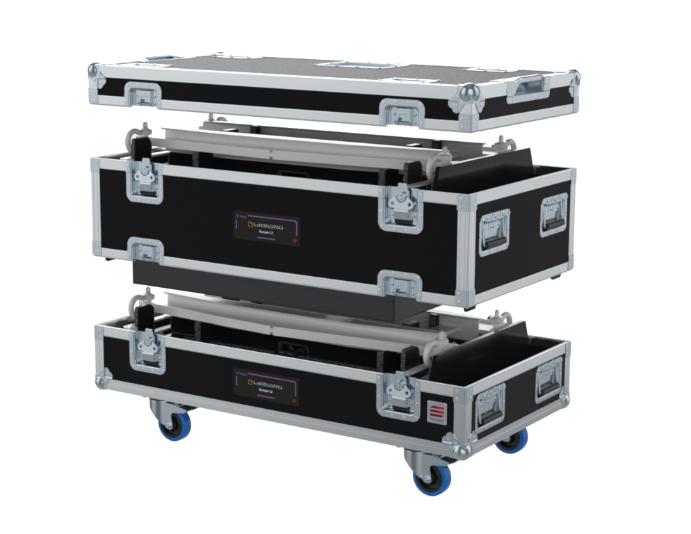Santosom Rigging Flight case PRO, 2x L-Acoustics Bumper L2