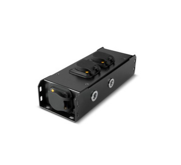 Adam Hall Hardware Power Strip with 1xPower Twist TR1 IN +3 xPower Twist TR1OUT