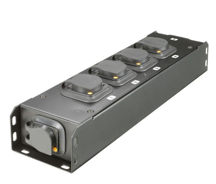 Adam Hall POWER DISTRIBUTION Power Box PowerCON, IN TRUE1 + 5x TRUE1