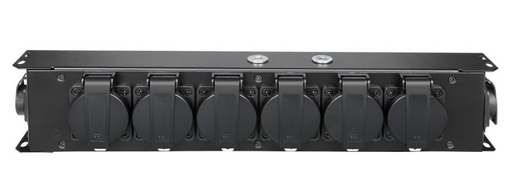 Adam Hall Pre-Assembled Cables Power Box Powercon, IN TRUE1 + 6x Shuko + True1