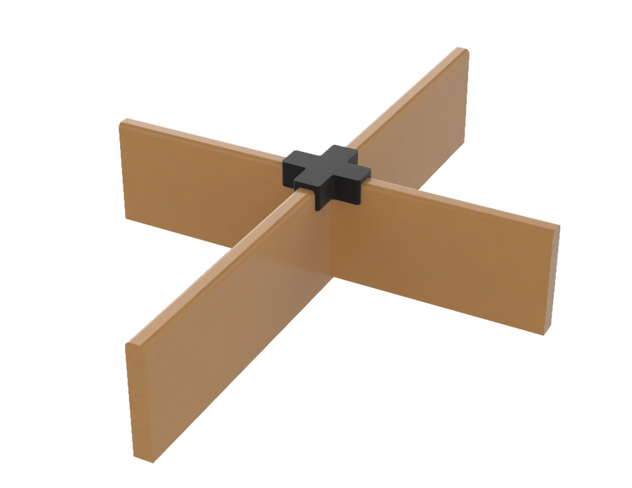 PENN HARDWARE Clamp plastico para divisórias Madeira (3mm)