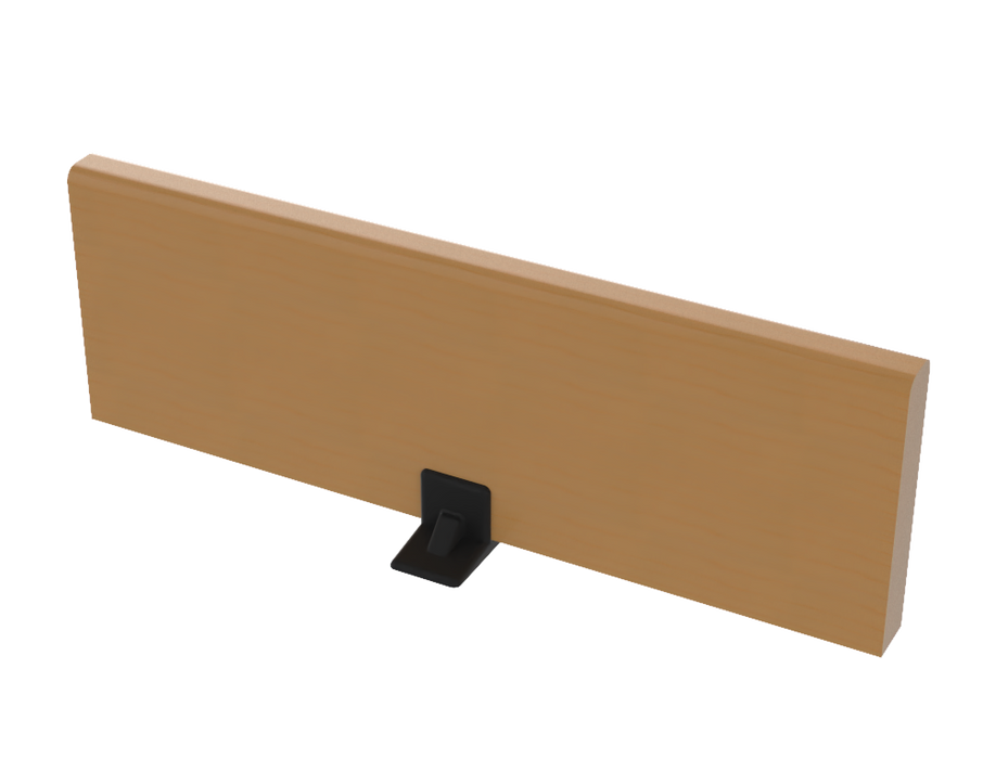 SANTOSOM ACCESSORY Clamp plastico para divisórias Madeira (3mm)