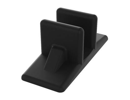 SANTOSOM ACCESSORY Clamp plastico para divisórias Madeira (3mm)