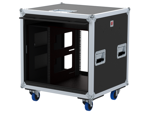 Santosom Rack Sliding-Rack, 12U 524-BRR + Apple Mac Pro