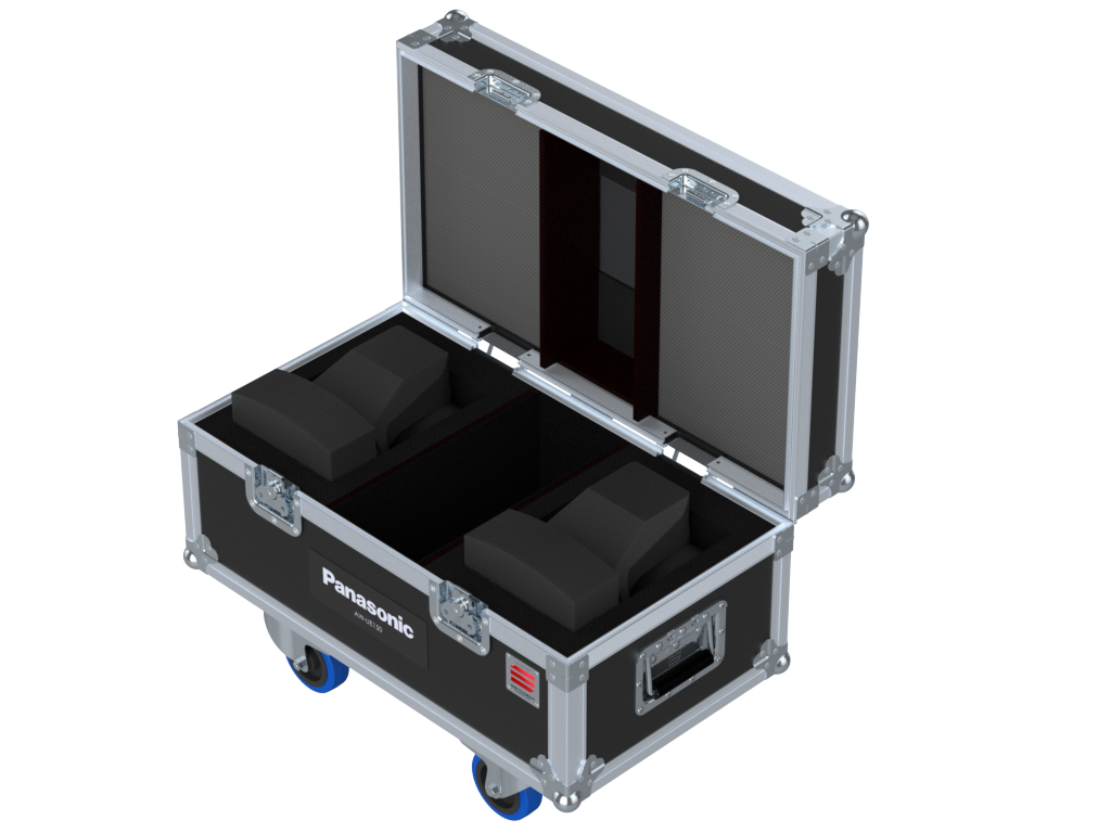 Santosom Broadcast Flight case, Panasonic AW UE150
