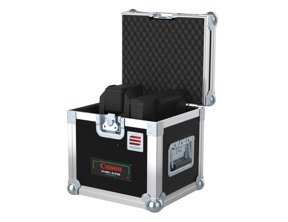 Santosom Broadcast Flight case, Canon CR N300 + controladora