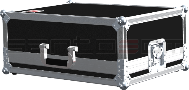 Santosom Video Controller Flight case, AV Mixer Roland VR-50HD