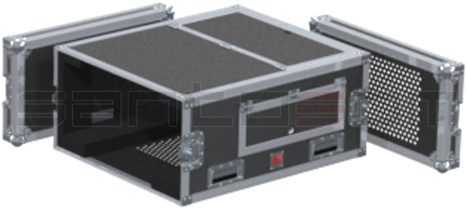 Santosom Video Projector Flight case 3P, Sanyo PLC-XF46E ProXtrax
