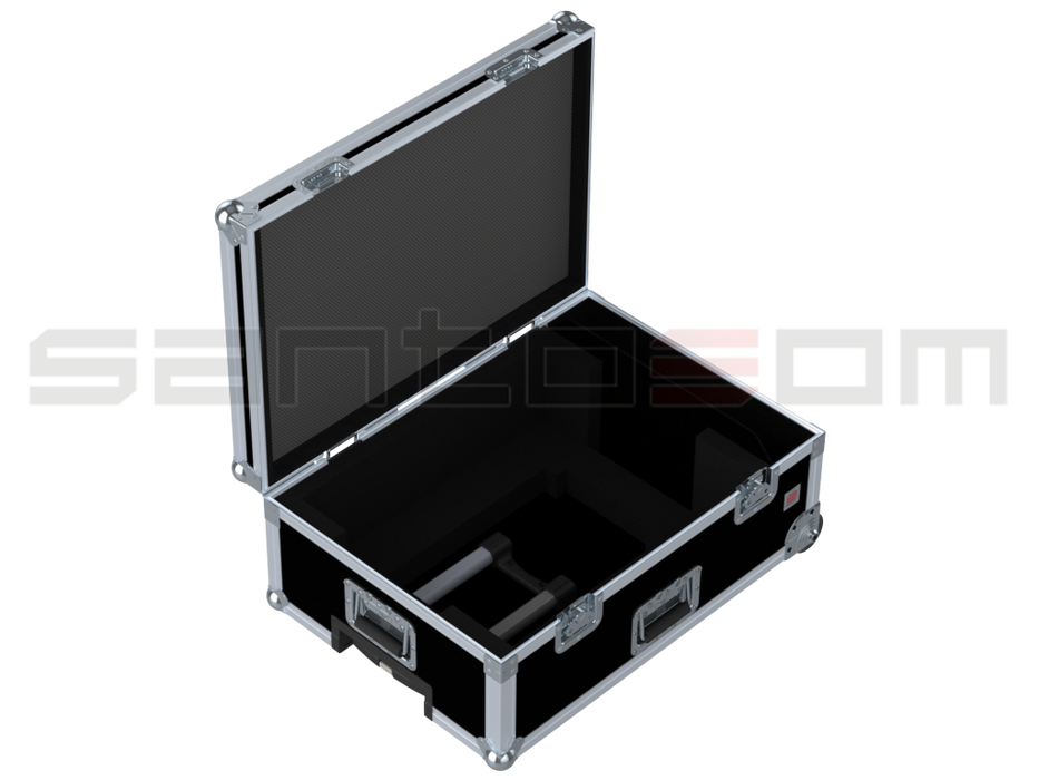 Santosom Video Projector Flight case, Panasonic serie PTD5700, Trolley