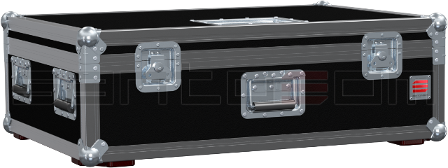 Santosom Video Projector Flight case, Panasonic PT-DS8500/DS100X + lens