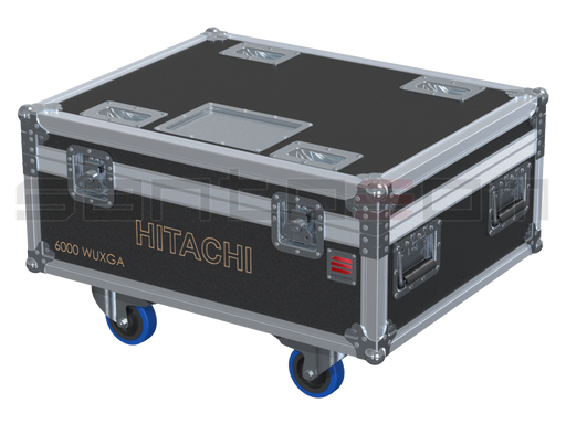 Santosom Video Projector Flight Case Pro, Hitachi CP- WU8461 + 4 Lens