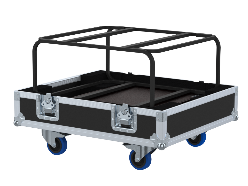 Santosom Video Projector Flight case PRO, Frame Panasonic 12K