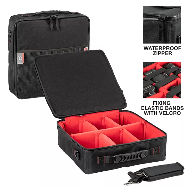 PLASTIC CASES ACCESSORY Padded Bag With Adjustable Dividers