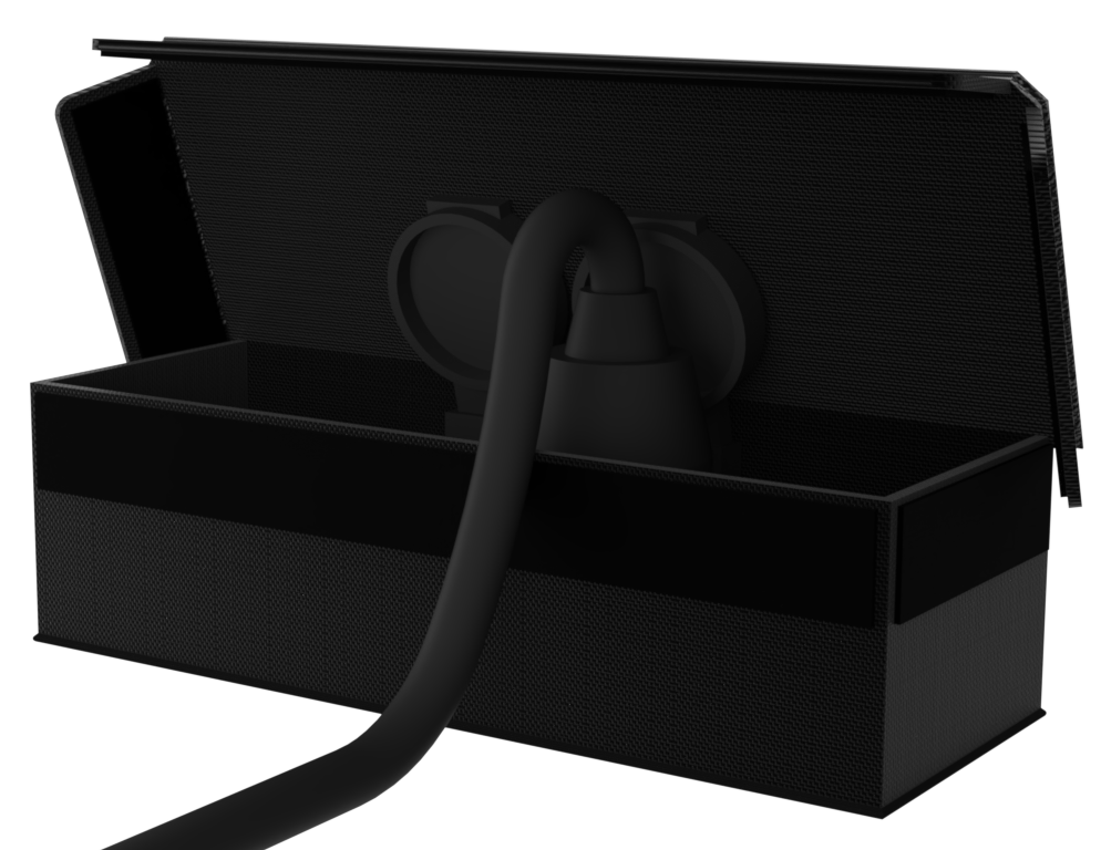 Bolsa SANTOSOM con aberturas superior y laterales, 250x100x80