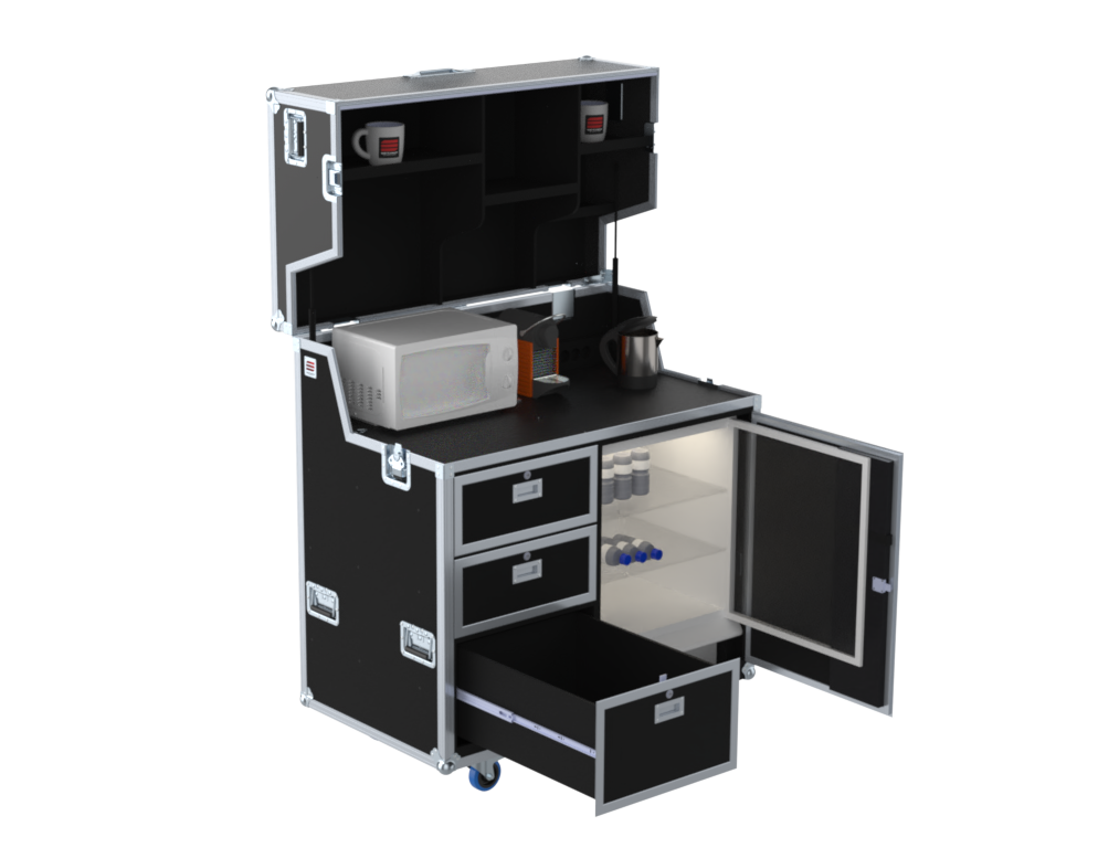 Santosom Event case Kitchen 120 Flight Case 124, Event Kitchen Case