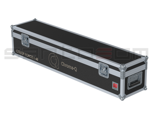 Santosom Blind Flight case, Chroma-Q Color Force II 48