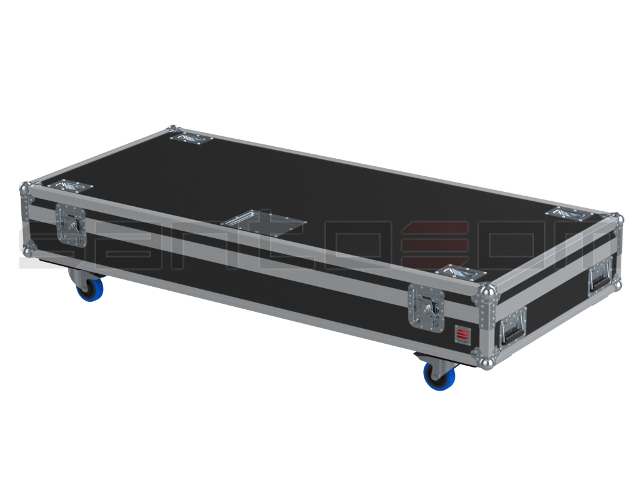 Santosom Blind Flight case PRO, 4x Chroma-Q Color Force II 72