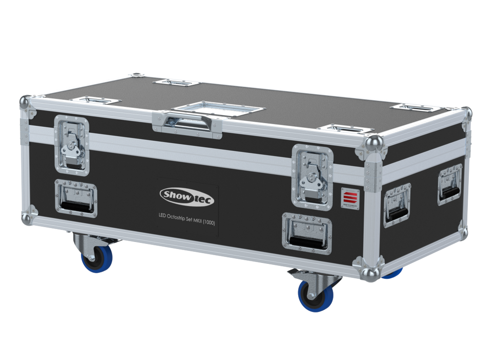 Santosom Blind Flight case PRO, 16x Showtec LED Octostrip Set MKII (1000mm)