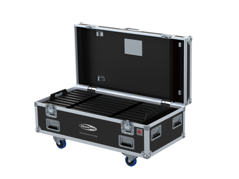 Santosom Blind Flight case PRO, 16x Showtec LED Octostrip Set MKII (1000mm)