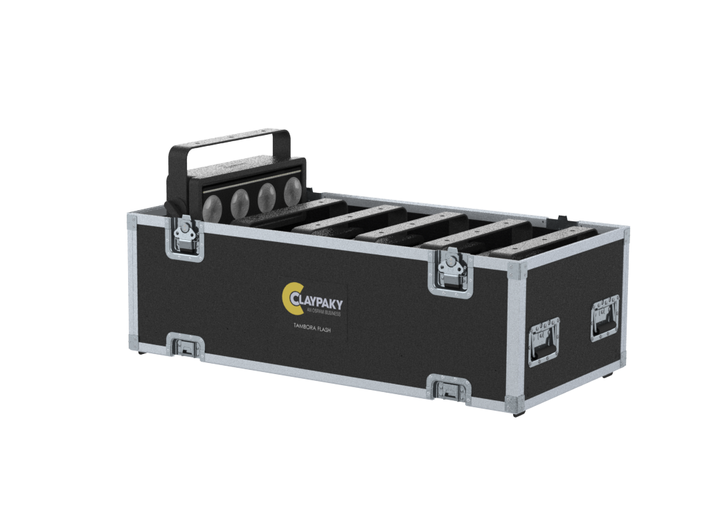 SANTOSOM Blind FC PRO-Extention, 6x Clay Paky Tambora Flash