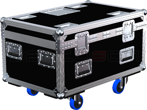 Santosom Blind Flight Case PRO, 6x Showtec led Pixel Bar 8 COB
