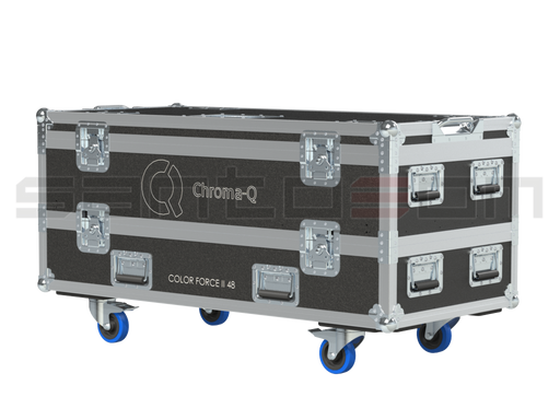 Santosom Blind Flight case PRO-3M, 6x Chroma-Q Color Force II 48