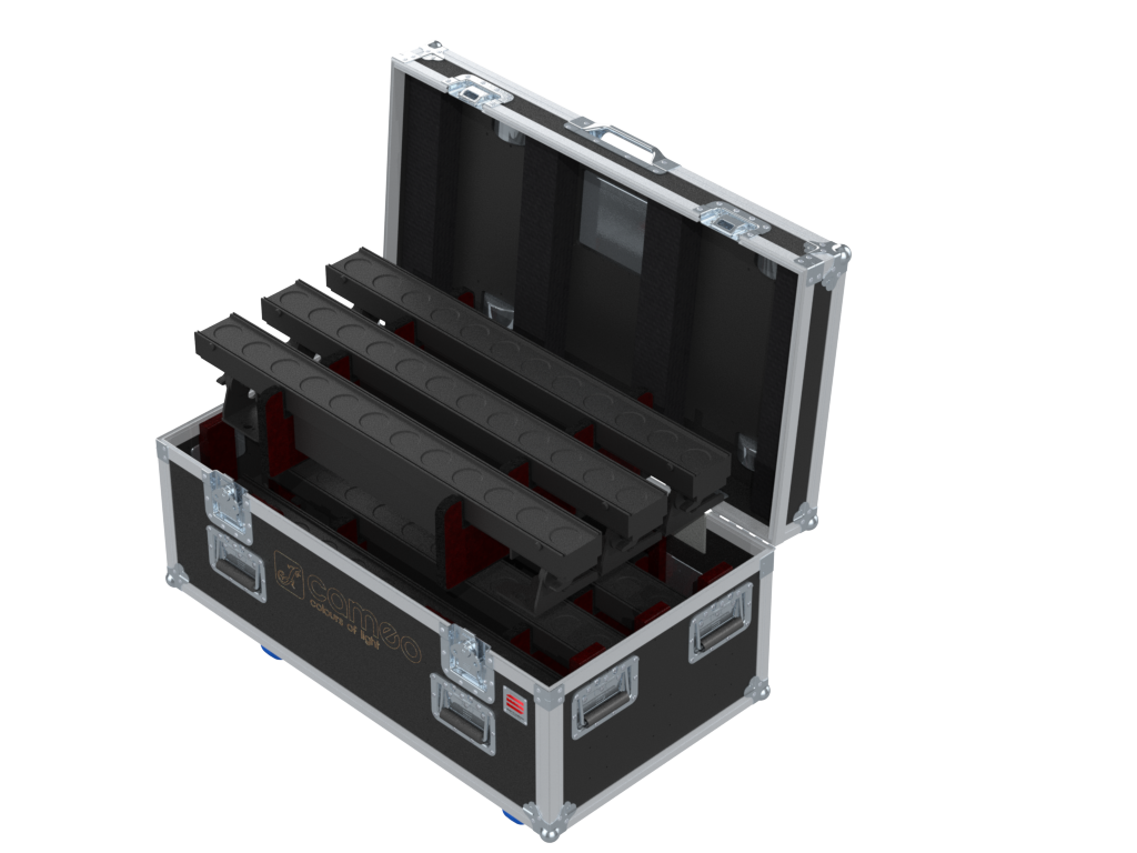 Santosom Blind Flight Case PRO, 6x Cameo Pixbar DTW Pro