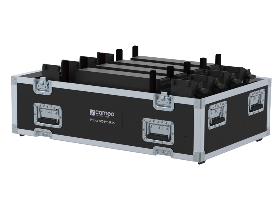 SANTOSOM Blind Extension, Flight case 4x Cameo Pixbar 600 Pro IP65