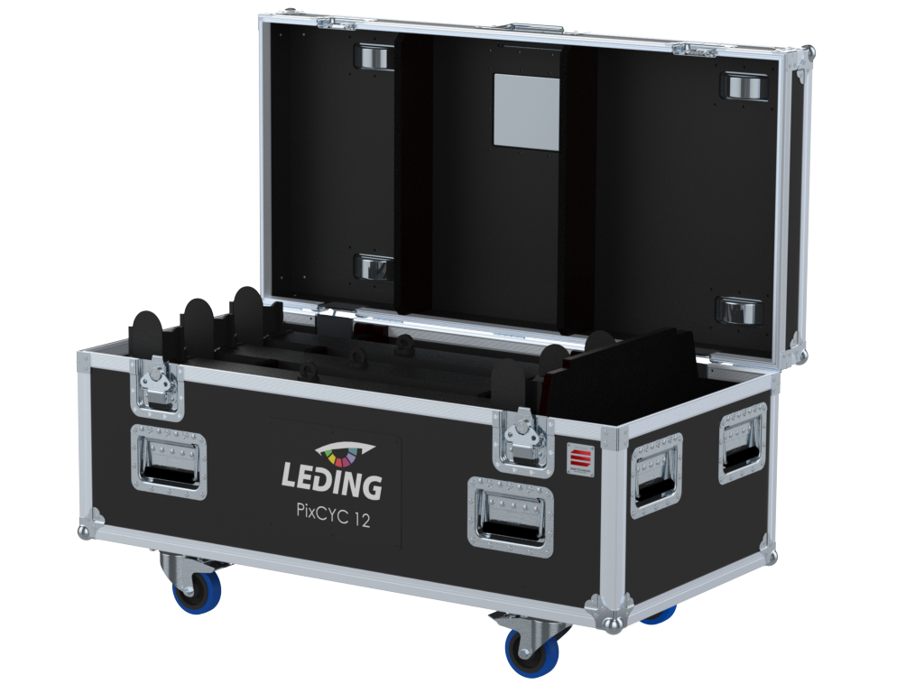 Santosom Blind Flight case PRO, 6x LEDING PixCYC 12