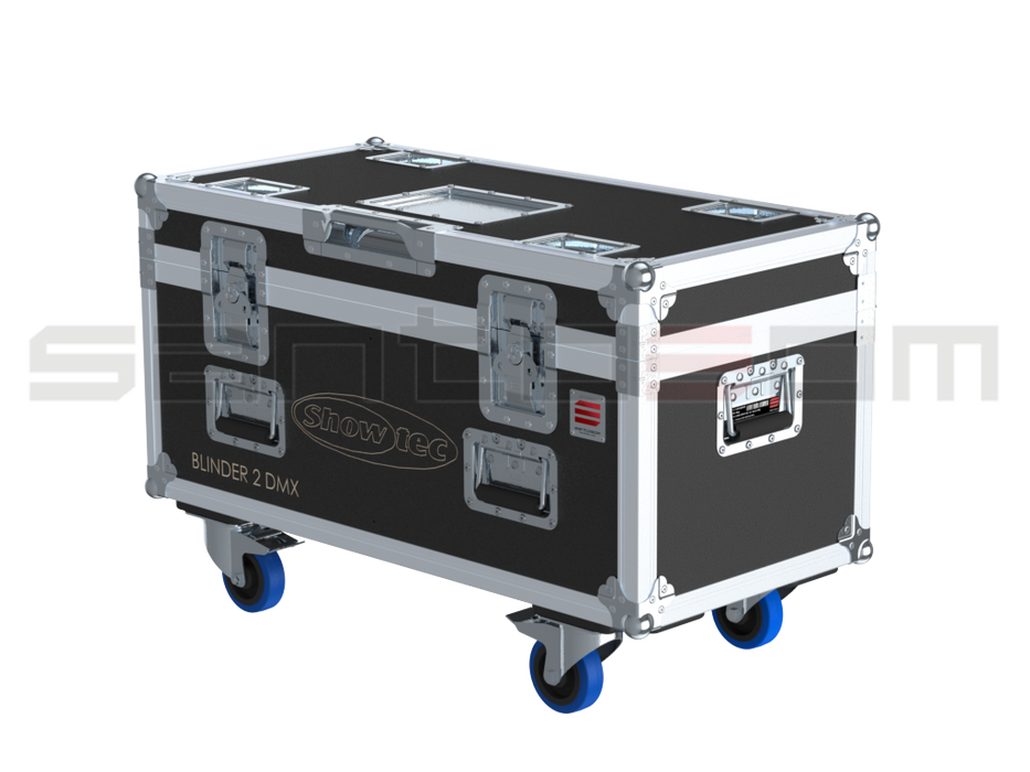 Santosom Blinder Flight case PRO, 4x Showtec Blinder 2 DMX