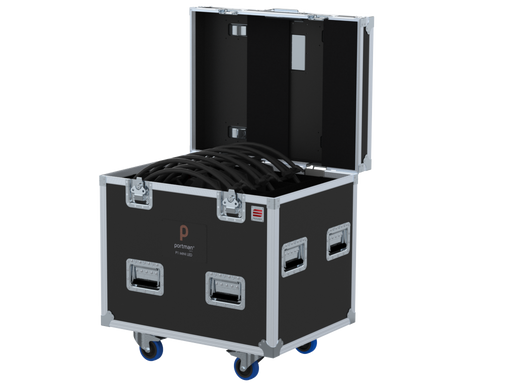 Santosom Projector Flight case PRO, 3x Portman P1 Mini Led