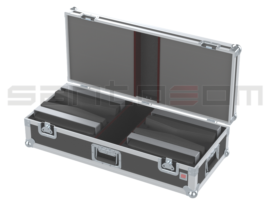 Santosom Cabinet Flight Case PRO, 4x DAS Arco 24T + 4x Acess. (AXU-AC24)