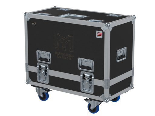 Santosom Cabinet Flight Case PRO, 2x Martin Audio W2