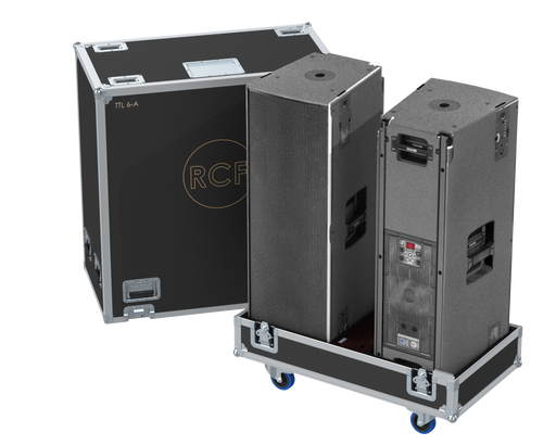 Santosom Cabinet Flight case PRO, 2x RCF TTL 6-A (V2)