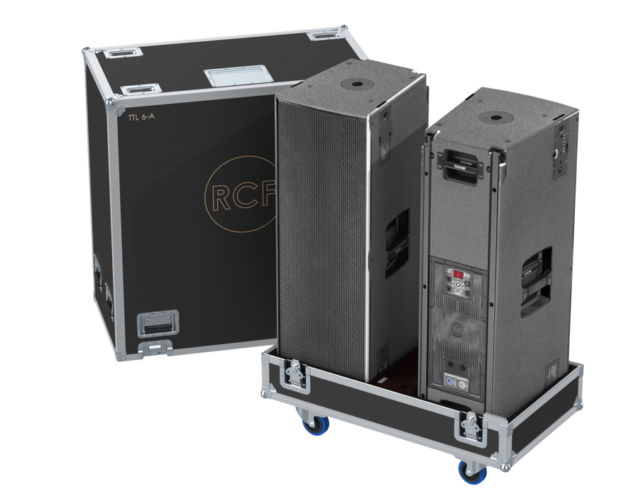 Santosom Cabinet Flight case PRO, 2x RCF TTL 6-A (V2)