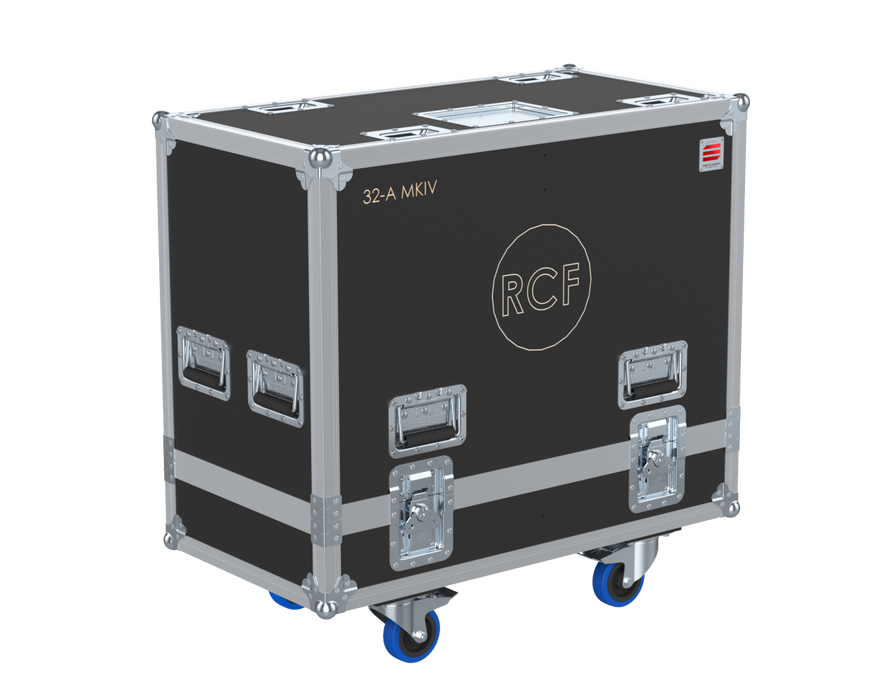 Santosom Cabinet Flight case PRO, 2x RCF 32-A MKIV