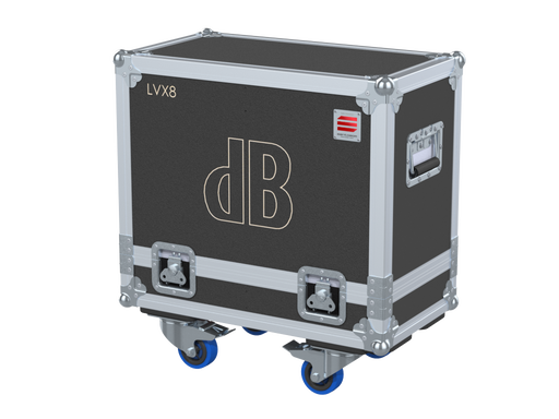 Santosom Cabinet Flight case, 2x DB Technologies LVX8