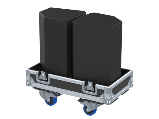 Santosom Cabinet Flight case, 2x DB Technologies LVX8
