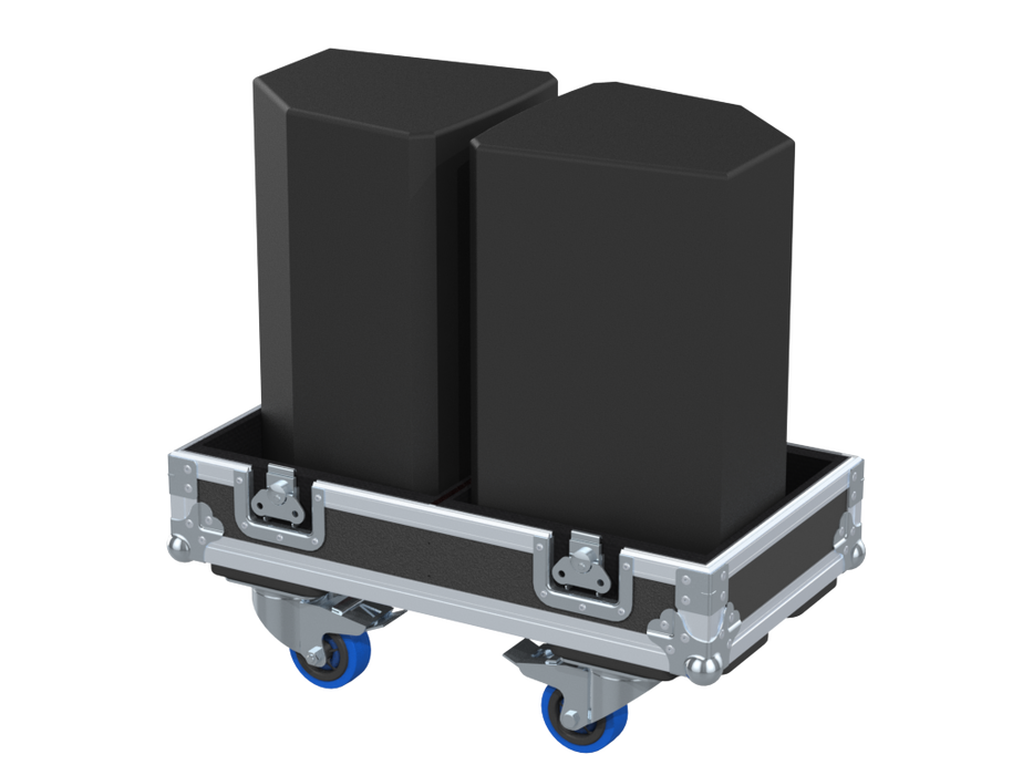 Santosom Cabinet Flight case, 2x DB Technologies LVX8