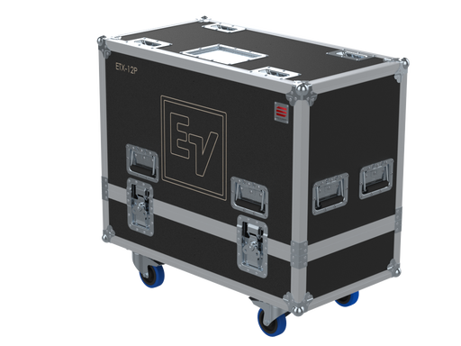 Santosom Cabinet Flight case PRO, 2x Electro-Voice ETX-12P