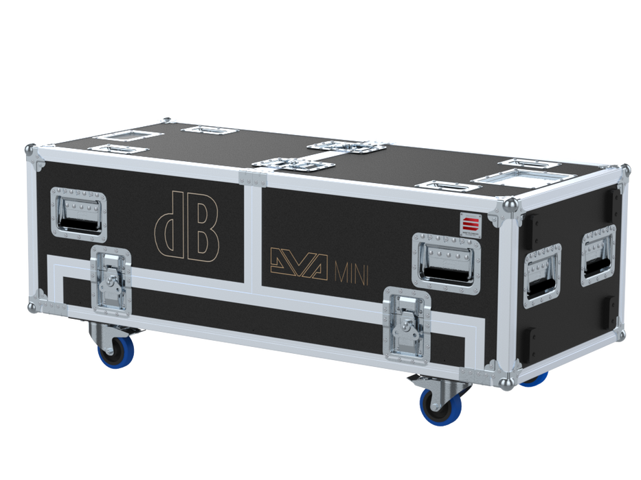 Santosom Cabinet Flight case PRO, 6x DB Technologies DVA Mini