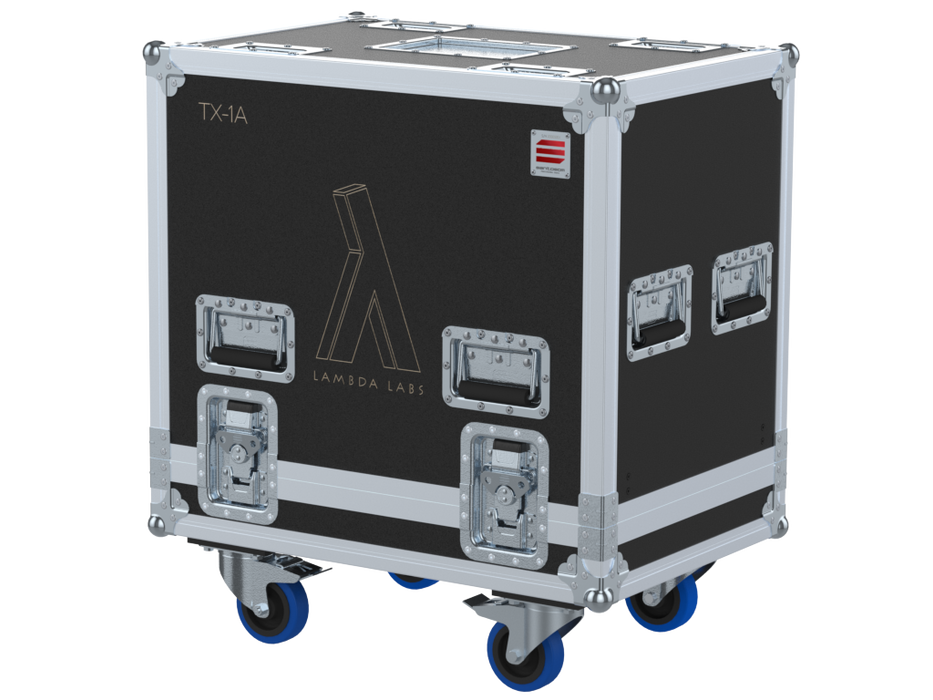 Santosom Cabinet Flight Case PRO, 2x Lambda Labs TX-1A