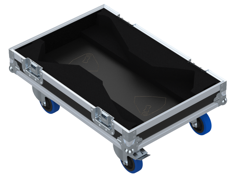 Santosom Cabinet Flight Case PRO, 2x Lambda Labs TX-1A