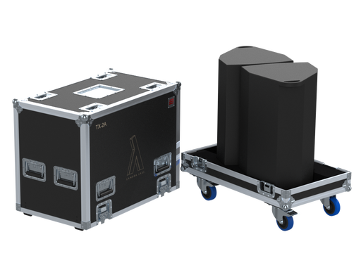 Santosom Cabinet Flight Case PRO, 2x Lambda Labs TX-2A