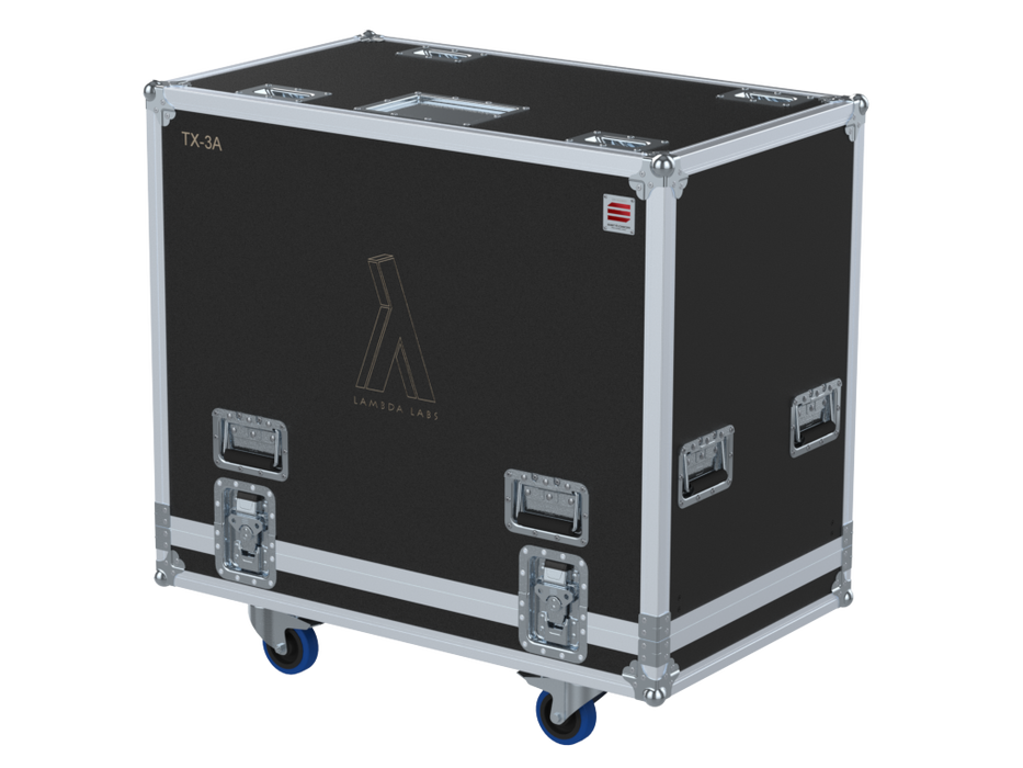 Santosom Cabinet Flight Case PRO, 2x Lambda Labs TX-3A