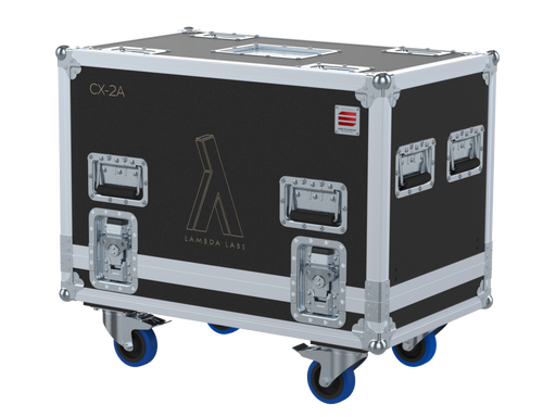 Santosom Cabinet Flight Case PRO, 2x Lambda Labs CX-2A