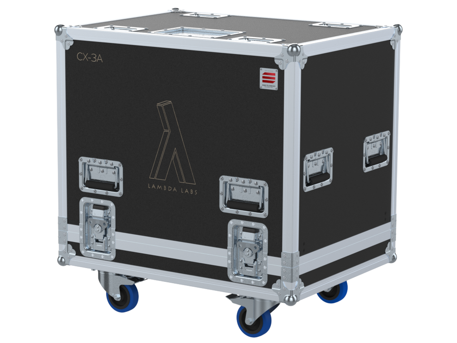 Santosom Flight case PRO, 2x Lambda Labs CX-3A