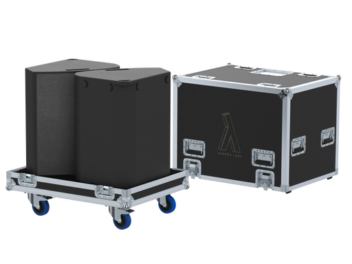 Santosom Flight case PRO, 2x Lambda Labs CX-3A