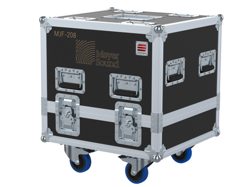 Santosom Cabinet Flight Case PRO, 2x Meyer Sound MJF-208