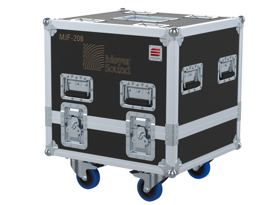 Santosom Cabinet Flight Case PRO, 2x Meyer Sound MJF-208